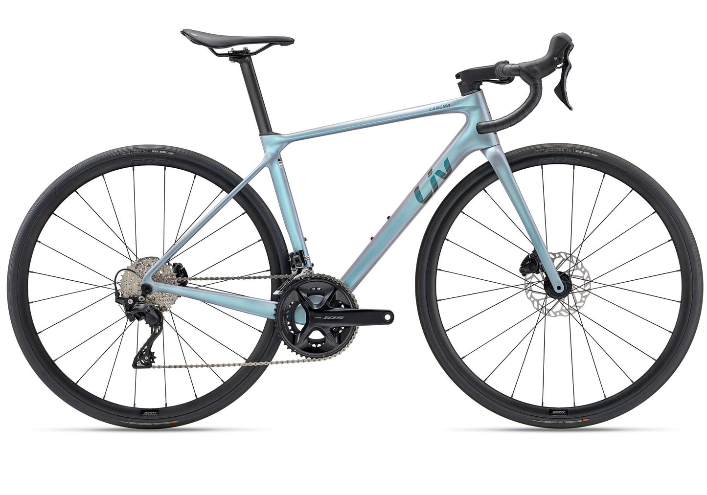 2025 Giant Liv Avail Advanced 2 Women's Road Bike, Prizmatic Haze