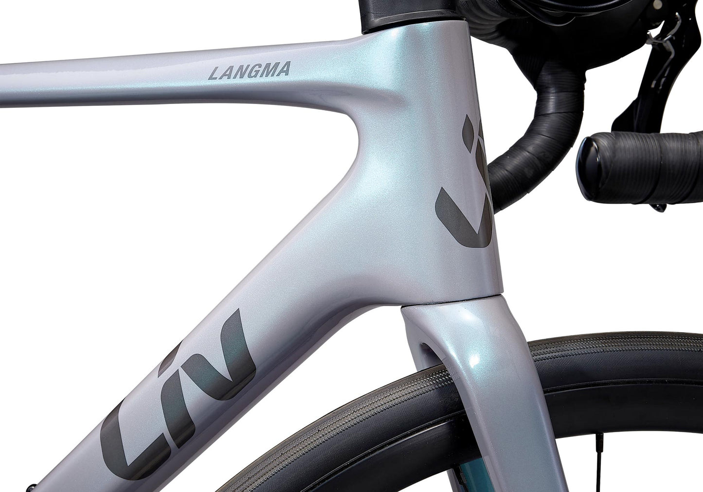 2025 Giant Liv Avail Advanced 2 Women's Road Bike, Prizmatic Haze Detail 2