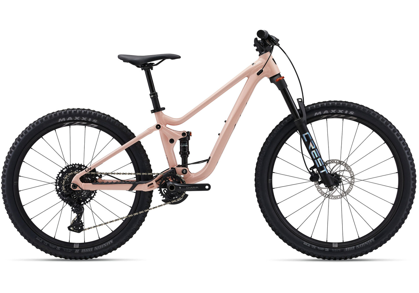 2025 Giant Faith Liv Women's Mountain Bike, Radiant Pink Side View