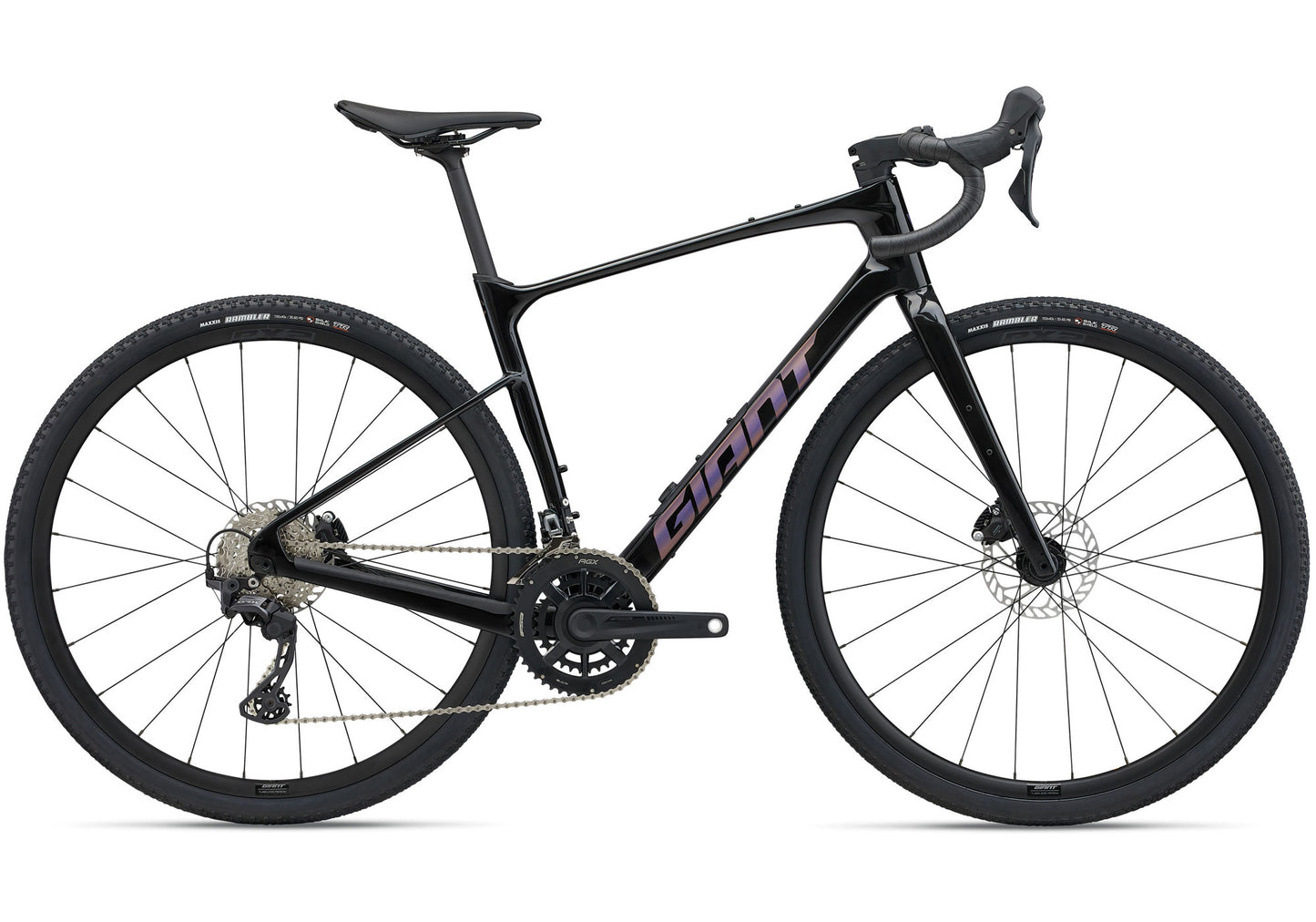 2025 Giant Revolt Advanced 2 Men's Gravel/Adventure Bike, Carbon Side View