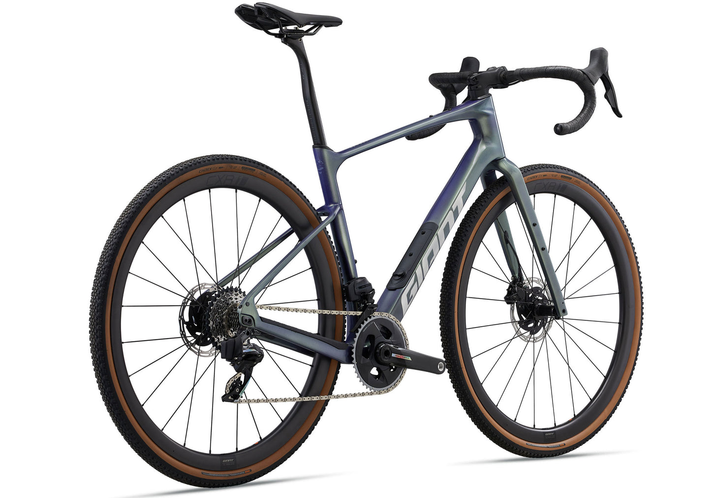 2025 Giant Revolt Advanced Pro 0 Men's Gravel/Adventure Bike, Interstellar Rear View