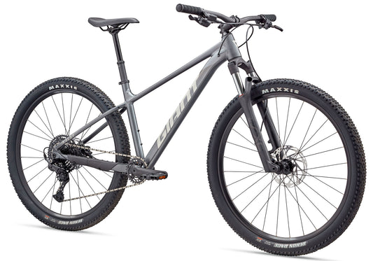 2025 Giant Talon 1 29 Men's Mountain Bike, Charcoal front view