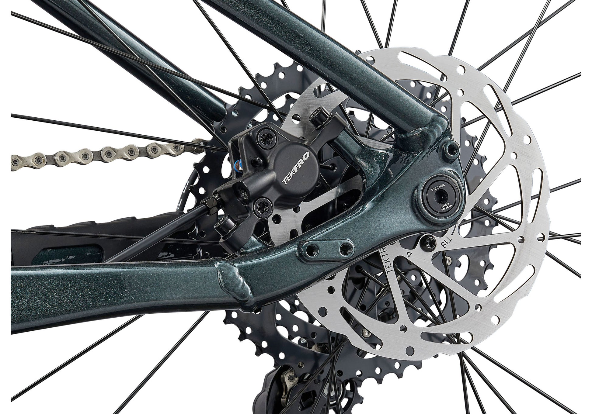 2025 Giant Talon 2 27.5 Men's Mountain Bike, Asphalt Green image 6