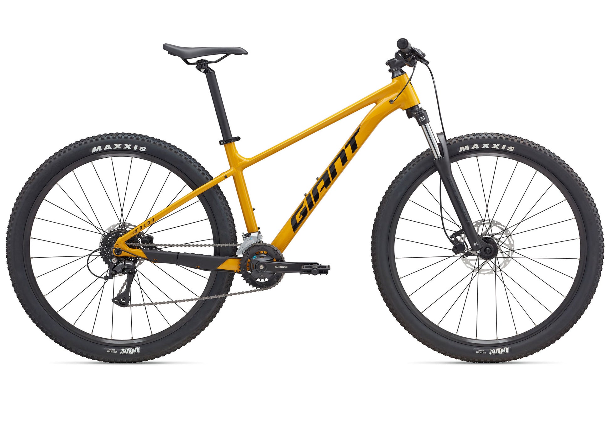 2025 Giant Talon 3 Men's Mountain Bike, Beeswax side view