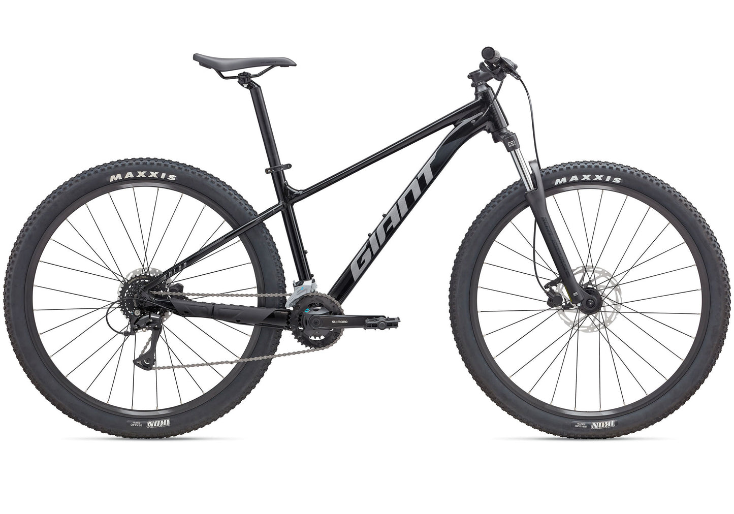 2025 Giant Talon 3 27.5, Men's Mountain Bike, Panther side view