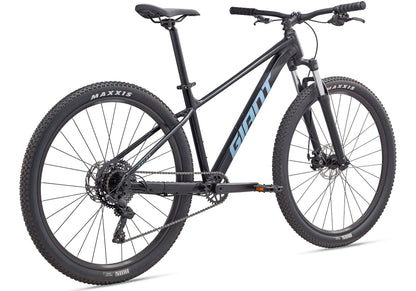 2025 Giant Talon 4 29 Men's Mountain Bike, Black rear view