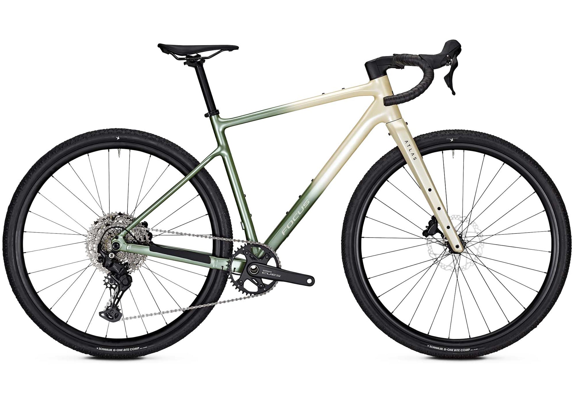 2026 Focus F26 Atlas 6.7 Unisex Gravel/Adventure Bike - Champagne/Mint Grey D690006620,D690006621,D690006622,D690006623,D690006624 image 3