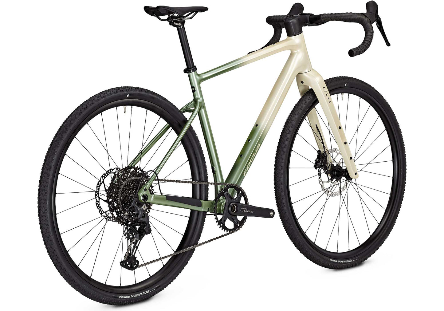 2026 Focus F26 Atlas 6.7 Unisex Gravel/Adventure Bike - Champagne/Mint Grey D690006620,D690006621,D690006622,D690006623,D690006624 image 2