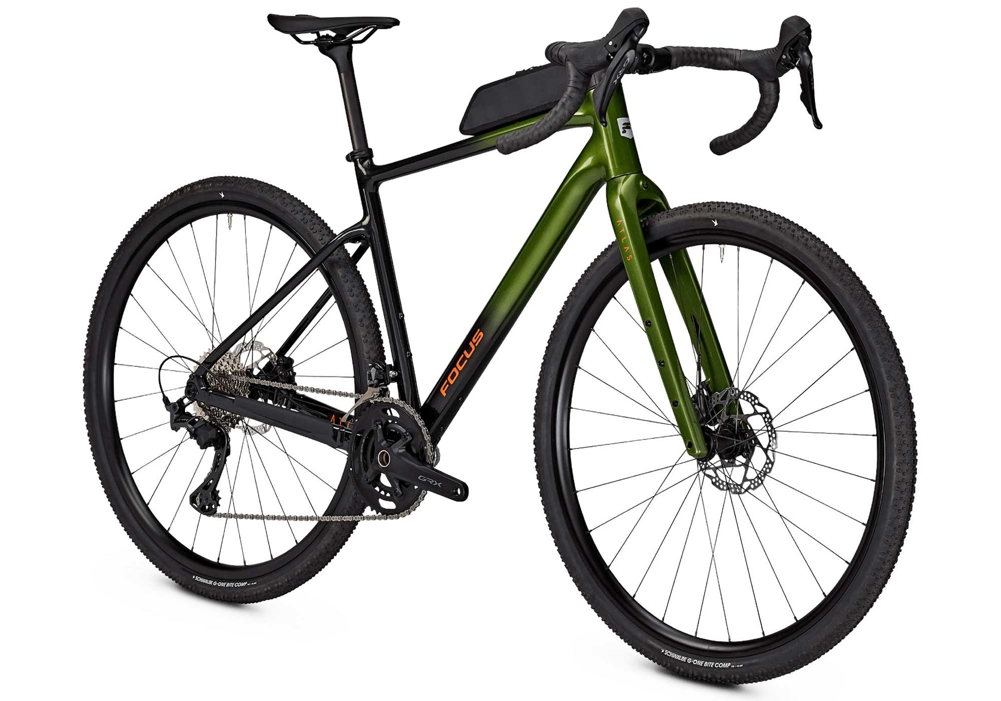 2026 Focus F26 Atlas 6.9 Unisex Gravel/Adventure Bike - Spruce Green D690006605,D690006606,D690006607,D690006608,D690006609 image 1