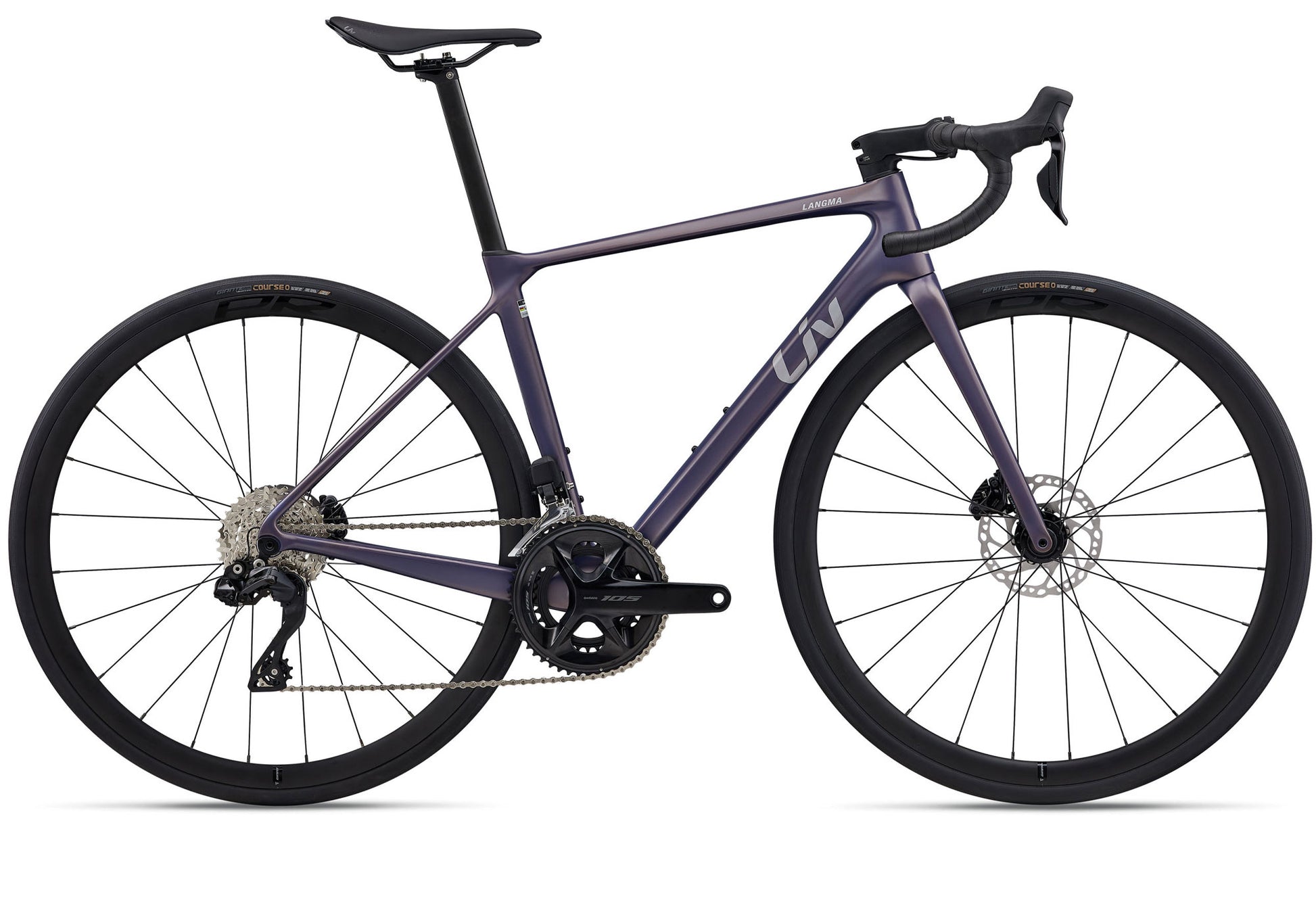 2026 Giant Liv Langma Advanced 1 Pro Compact Women's Road Bike, Meteorite Mist