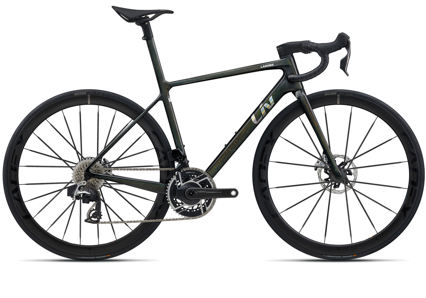 2026 Giant Liv Langma Advanced SL 0 Women's Road Bike, Rainbow Black