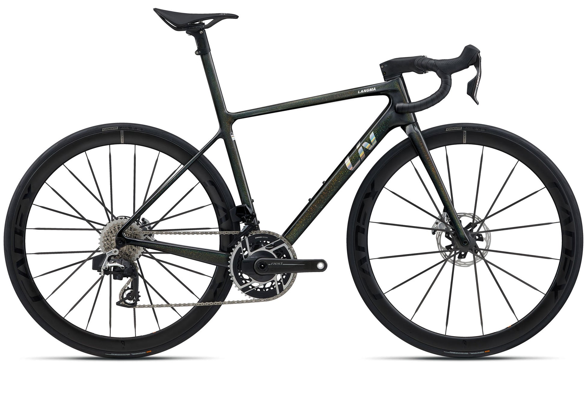 2026 Giant Liv Langma Advanced SL 0 Women's Road Bike, Rainbow Black