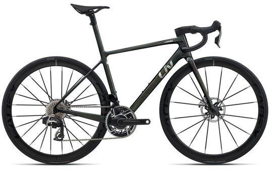 2026 Giant Liv Langma Advanced SL 0 Women's Road Bike, Rainbow Black