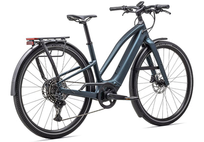 2026 Specialized Turbo Vado SL 2 5.0 Step-Thru EQ Unisex Urban Bike, Satin Deep Lake Metallic image 2