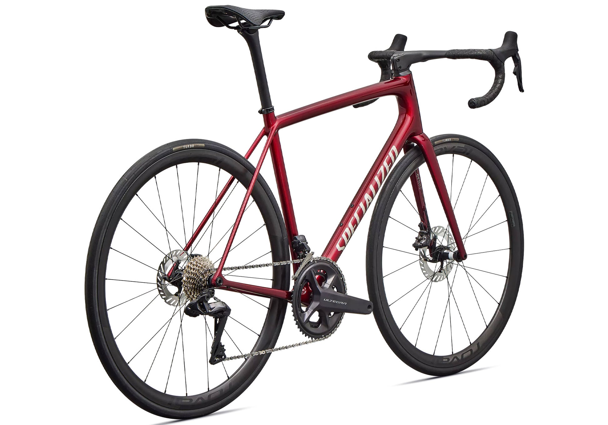 2026 Specialized Aethos 2 Pro Unisex Road Bike, Gloss Sky Red image 3
