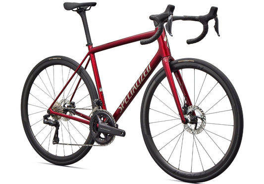 2026 Specialized Aethos 2 Pro Unisex Road Bike, Gloss Sky Red image 1