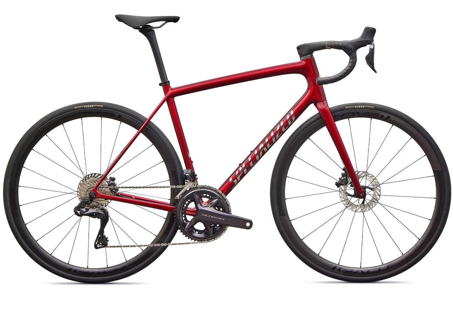 2026 Specialized Aethos 2 Pro Unisex Road Bike, Gloss Sky Red image 2