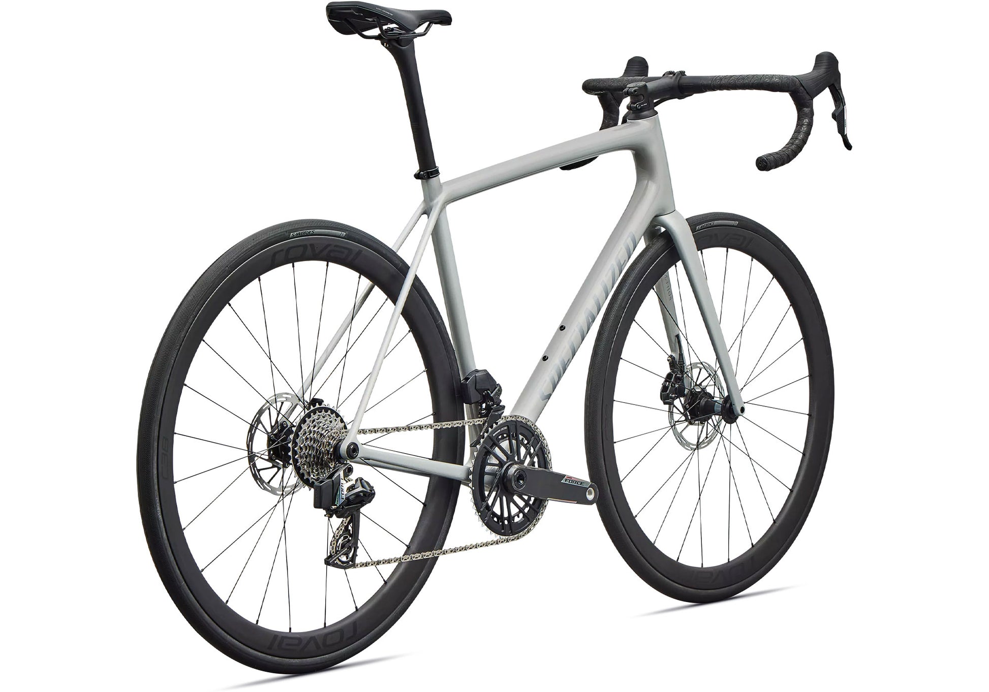 2026 Specialized Aethos 2 Expert Unisex Road Bike, Gloss Dolomite Metallic image 2
