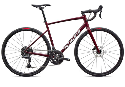 2026 Specialized Allez Unisex Road Bike, Maroon/White image 2