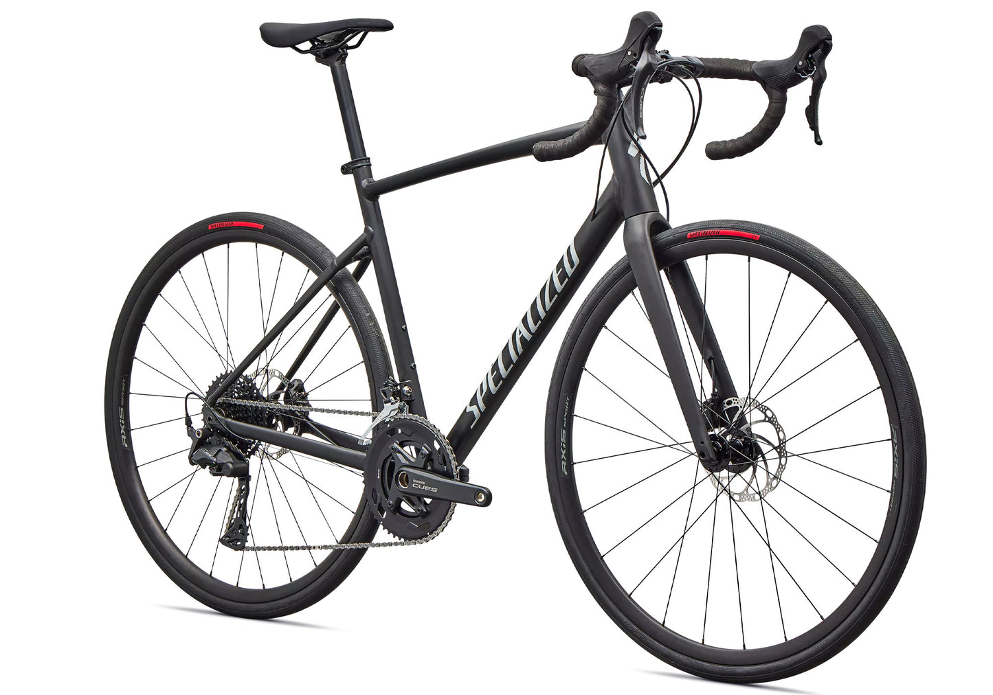 2026 Specialized Allez Road Bike, Obsidian/Dove Grey image 1