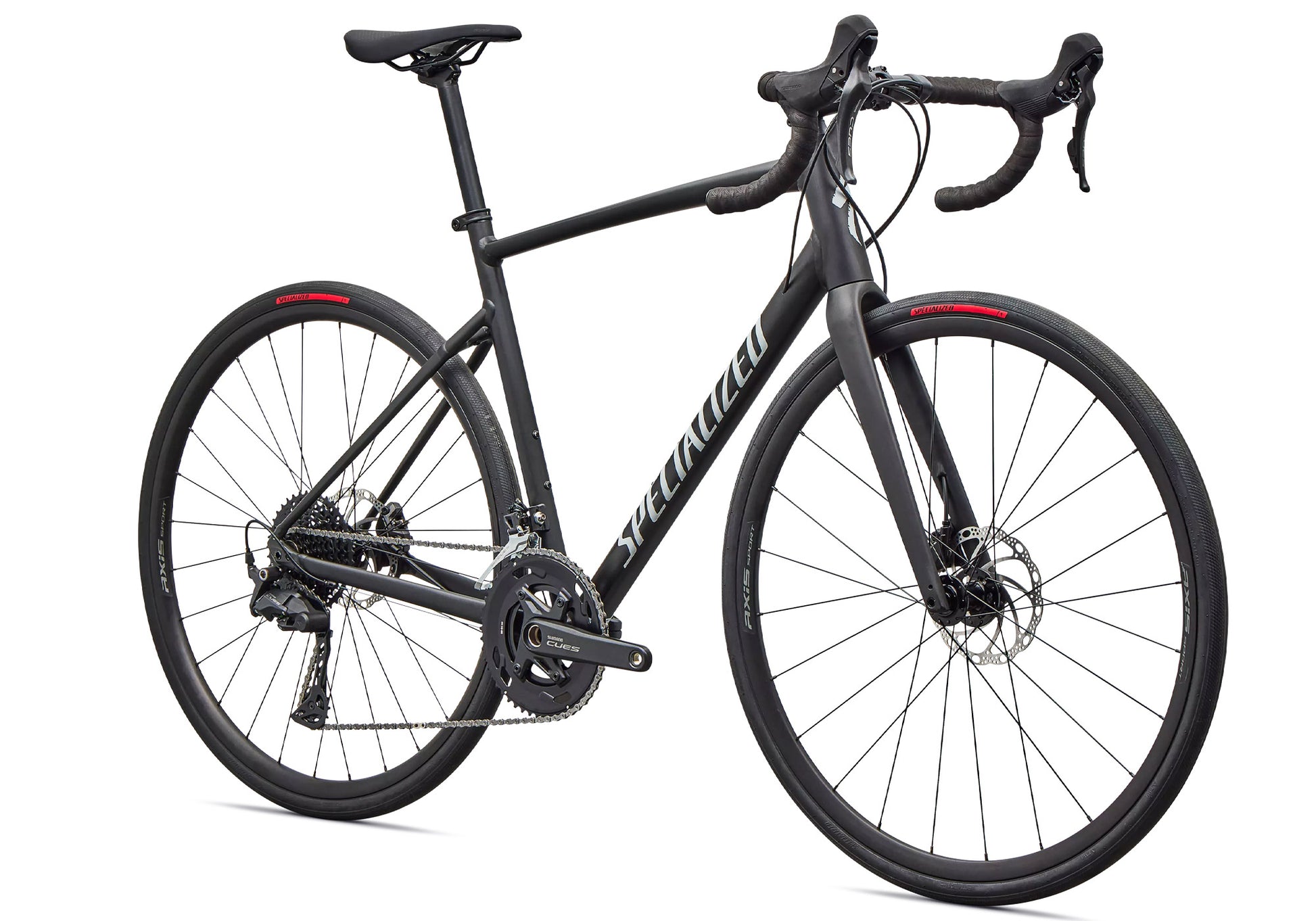2026 Specialized Allez Road Bike, Obsidian/Dove Grey image 1