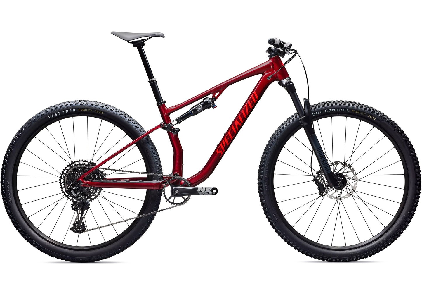 2026 Specialized Chisel Unisex Mountain Bike, Gloss Red Sky image 2