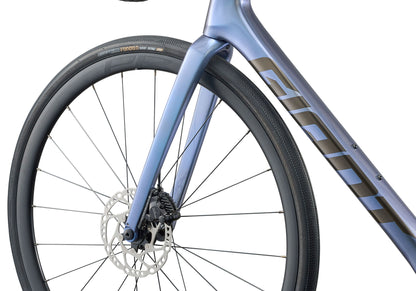 2026 Giant Defy Advanced 1 Men's Endurance Road Bike, Thundercloud image 4