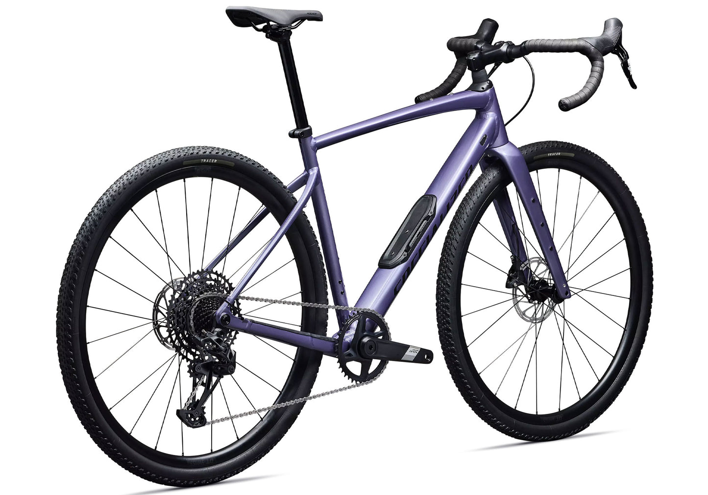 2026 Specialized Diverge 4 Comp Alloy, Unisex Gravel/Adventure Bike, Mauve Metallic / Obsidian image 3