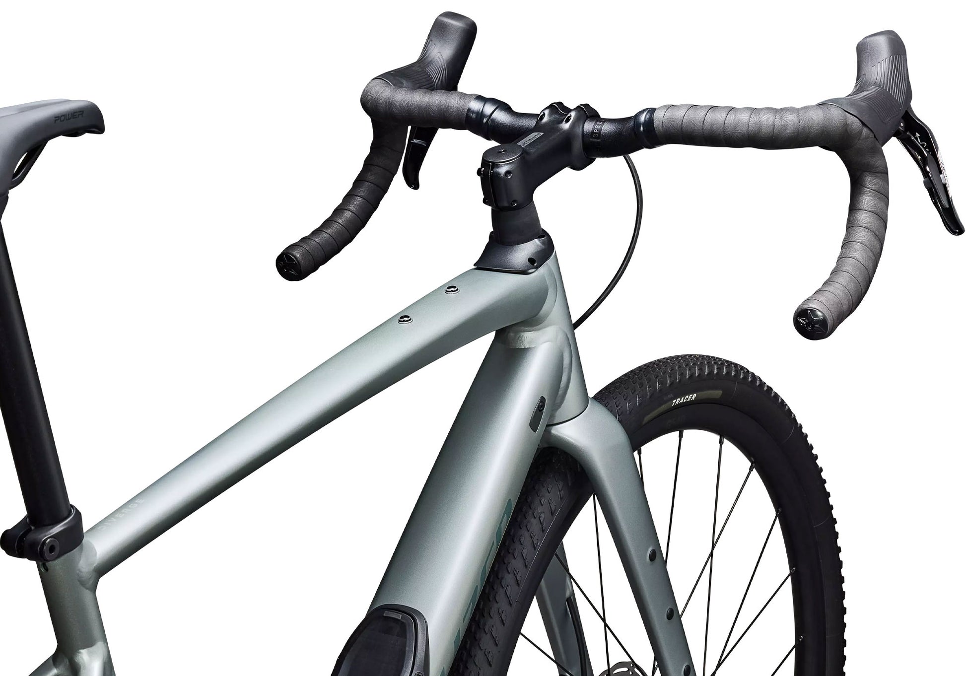 2026 Specialized Diverge 4 Comp Alloy Unisex Gravel/Adventure Bike, Satin Shadow Silver image 4