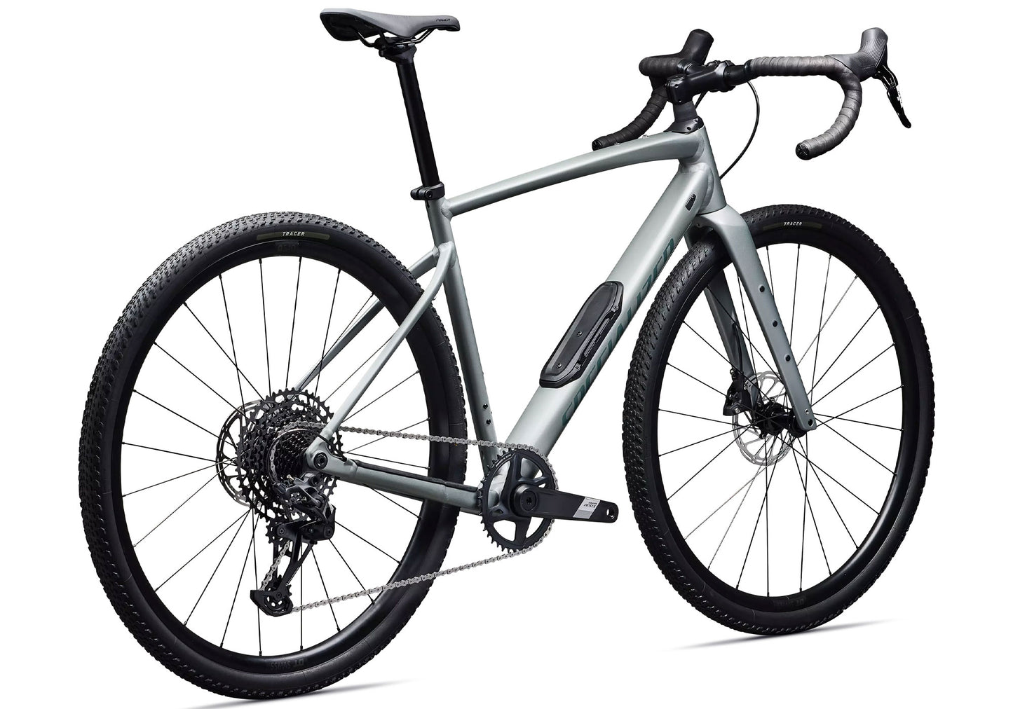 2026 Specialized Diverge 4 Comp Alloy Unisex Gravel/Adventure Bike, Satin Shadow Silver image 3