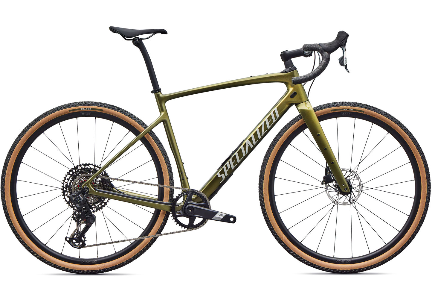 2026 Specialized Diverge 4 Comp Carbon Unisex Gravel/Adventure, Laurel Green Metallic image 2