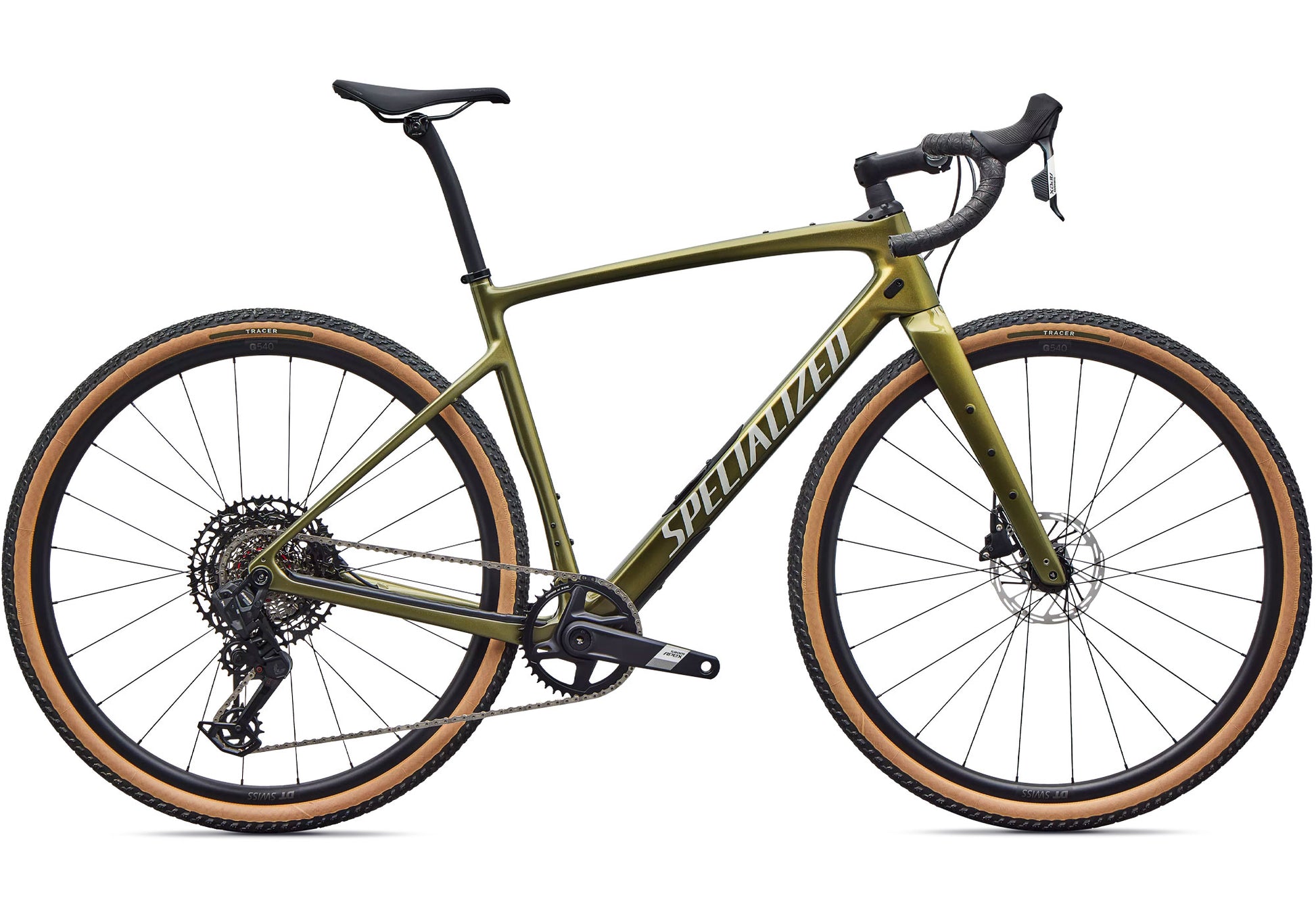 2026 Specialized Diverge 4 Comp Carbon Unisex Gravel/Adventure, Laurel Green Metallic image 2