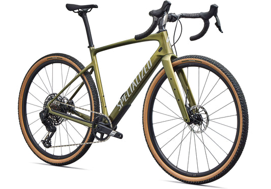 2026 Specialized Diverge 4 Comp Carbon Unisex Gravel/Adventure, Laurel Green Metallic image 1