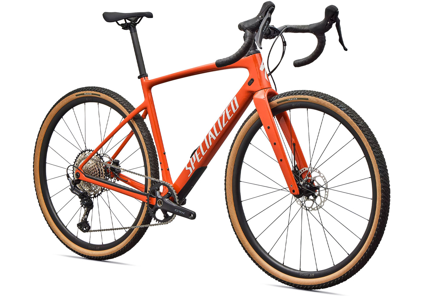 2026 Specialized Diverge 4 Sport Carbon Unisex Gravel/Adventure Bike, Deep Orange image 1