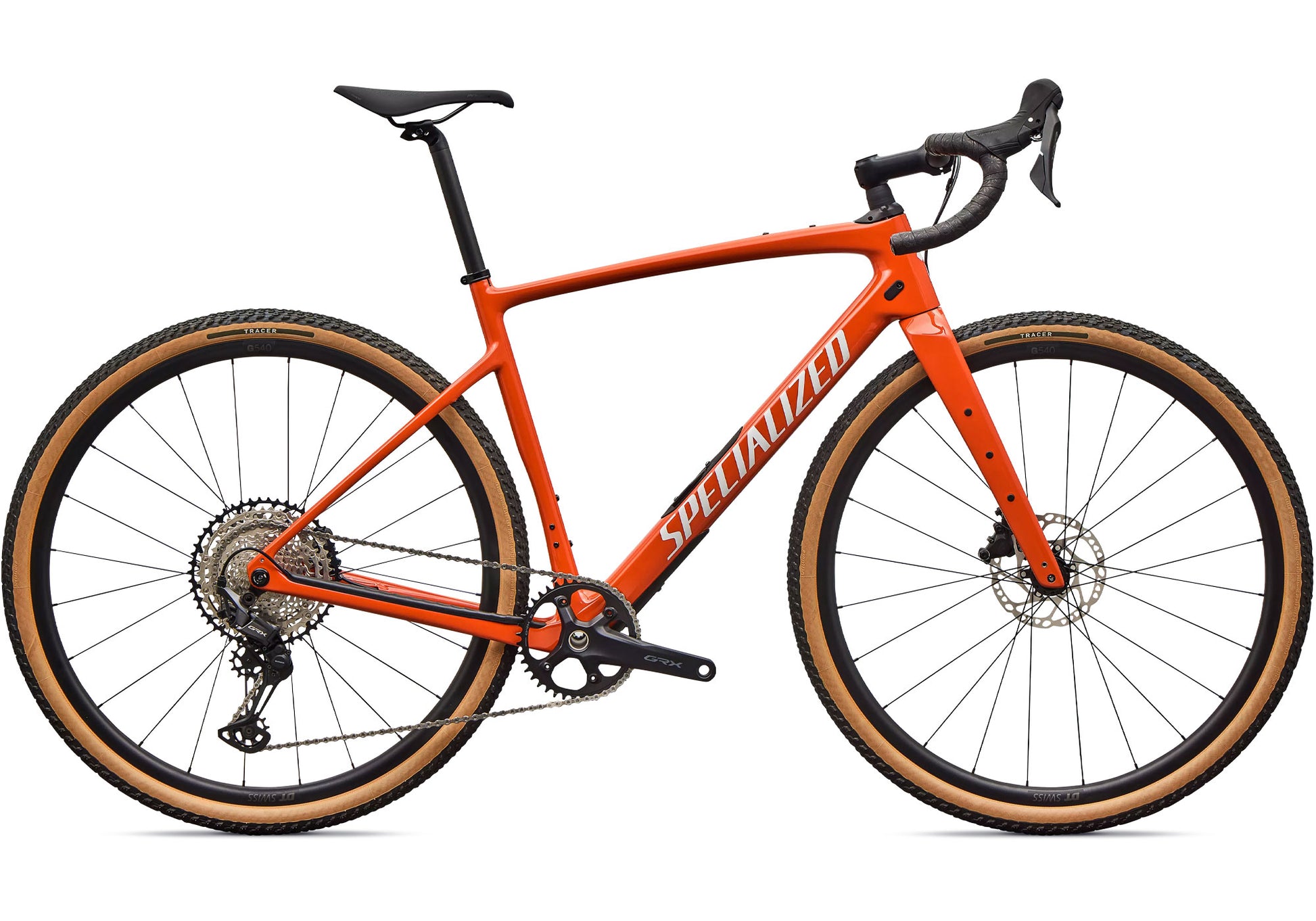 2026 Specialized Diverge 4 Sport Carbon Unisex Gravel/Adventure Bike, Deep Orange image 3
