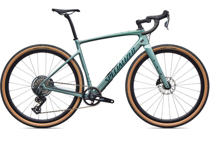 2026 Specialized Diverge 4 Expert, Unisex Gravel/Adventure Bike, Fjord Metallic / Emerald Metallic image 3