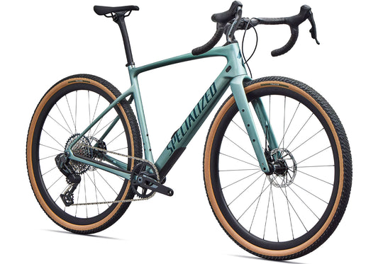 2026 Specialized Diverge 4 Expert, Unisex Gravel/Adventure Bike, Fjord Metallic / Emerald Metallic image 1