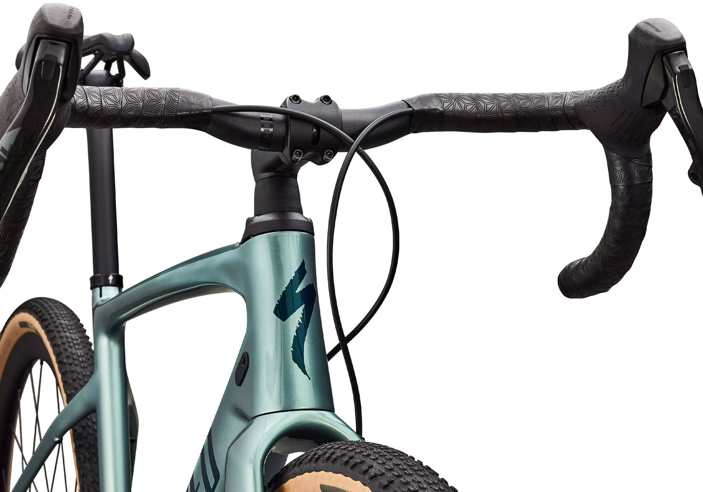 2026 Specialized Diverge 4 Expert, Unisex Gravel/Adventure Bike, Fjord Metallic / Emerald Metallic image 4