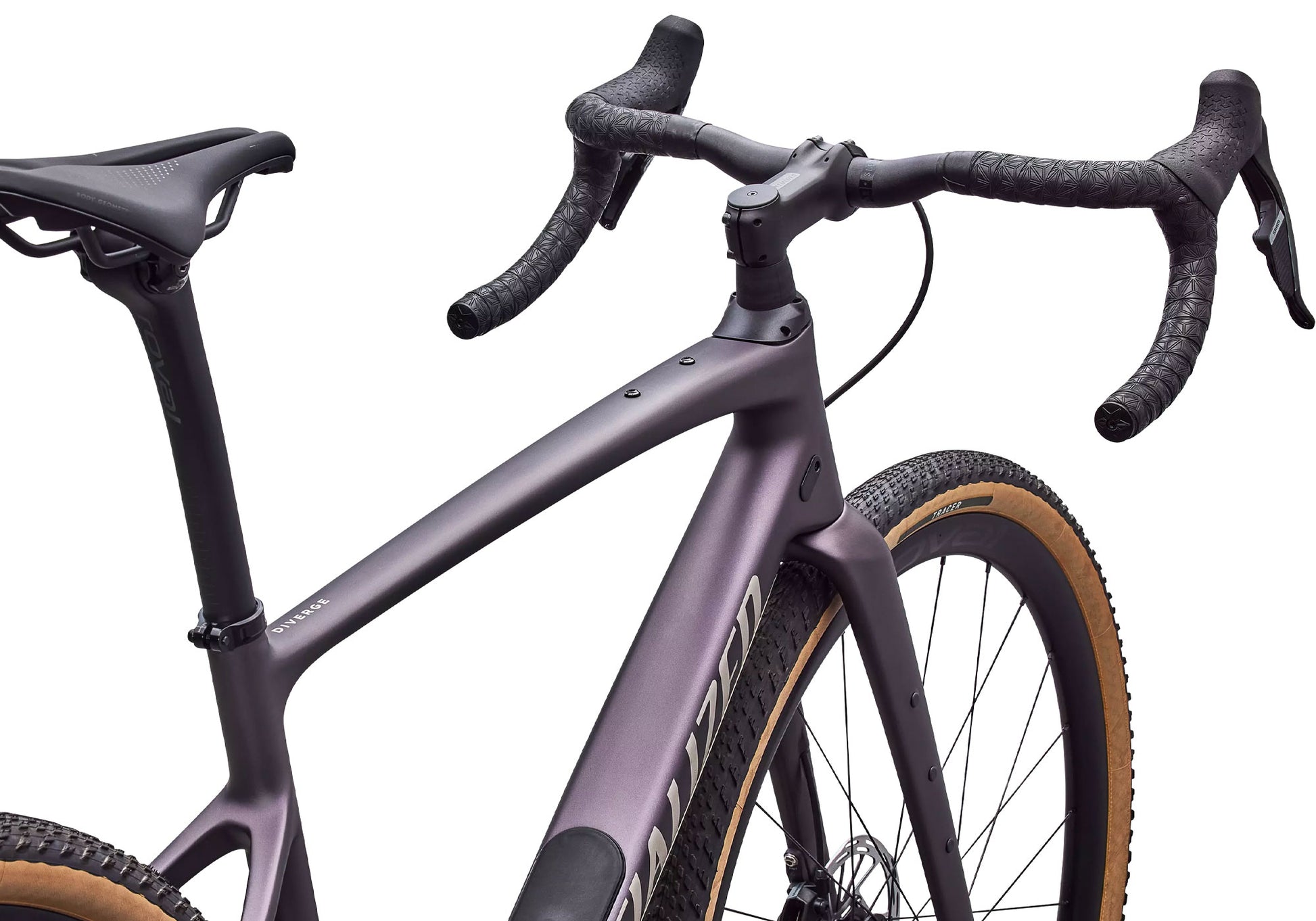 2026 Specialized Diverge 4 Expert, Unisex Gravel/Adventure Bike, Nebula Metallic / Sandstone Metallic image 4