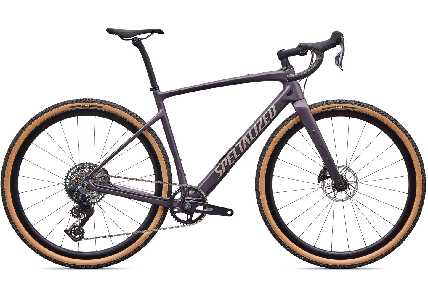 2026 Specialized Diverge 4 Expert, Unisex Gravel/Adventure Bike, Nebula Metallic / Sandstone Metallic image 2