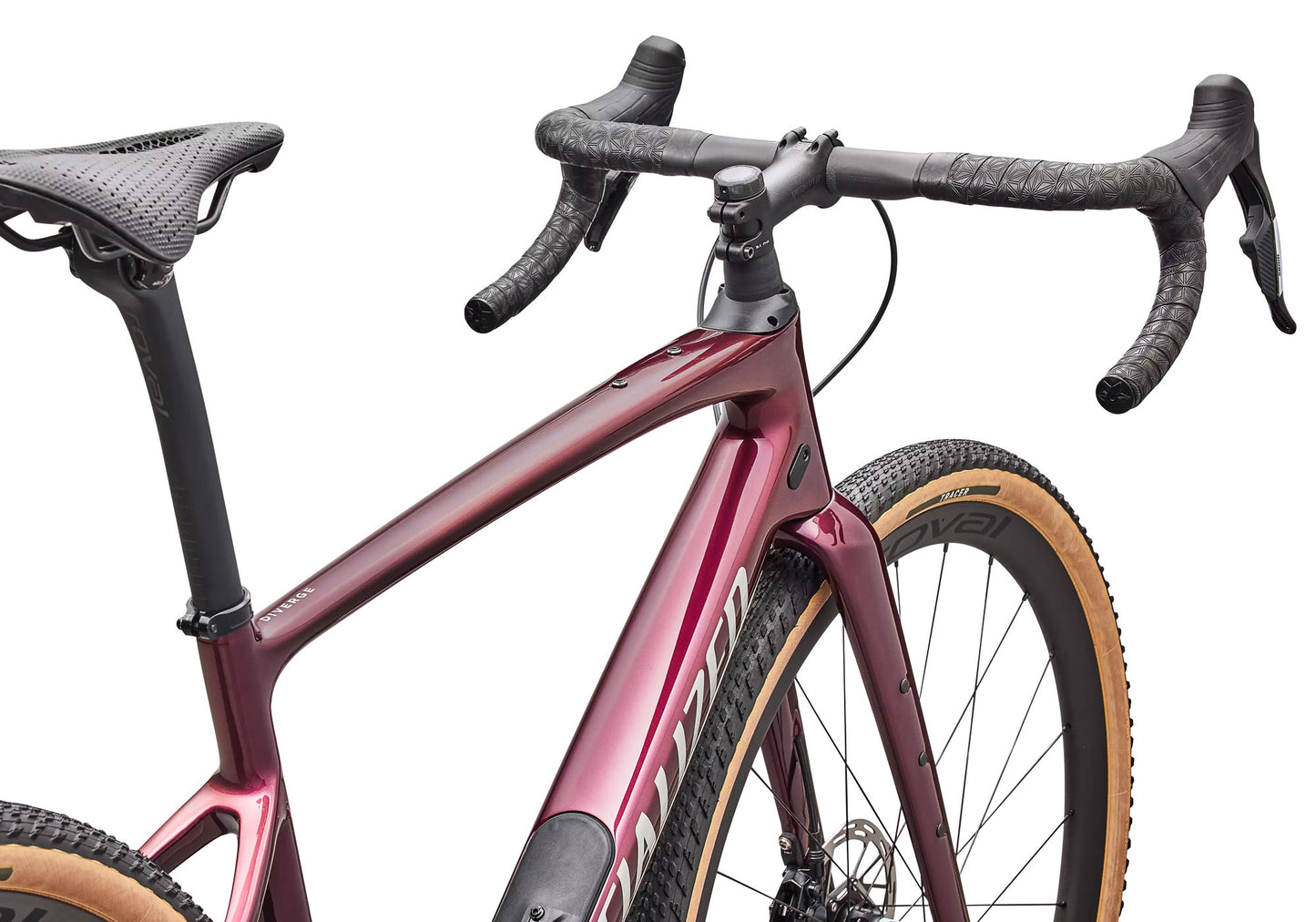 2026 Specialized Diverge 4 Pro, Unisex Gravel/Adventure Bike, Bordeaux Metallic image 4