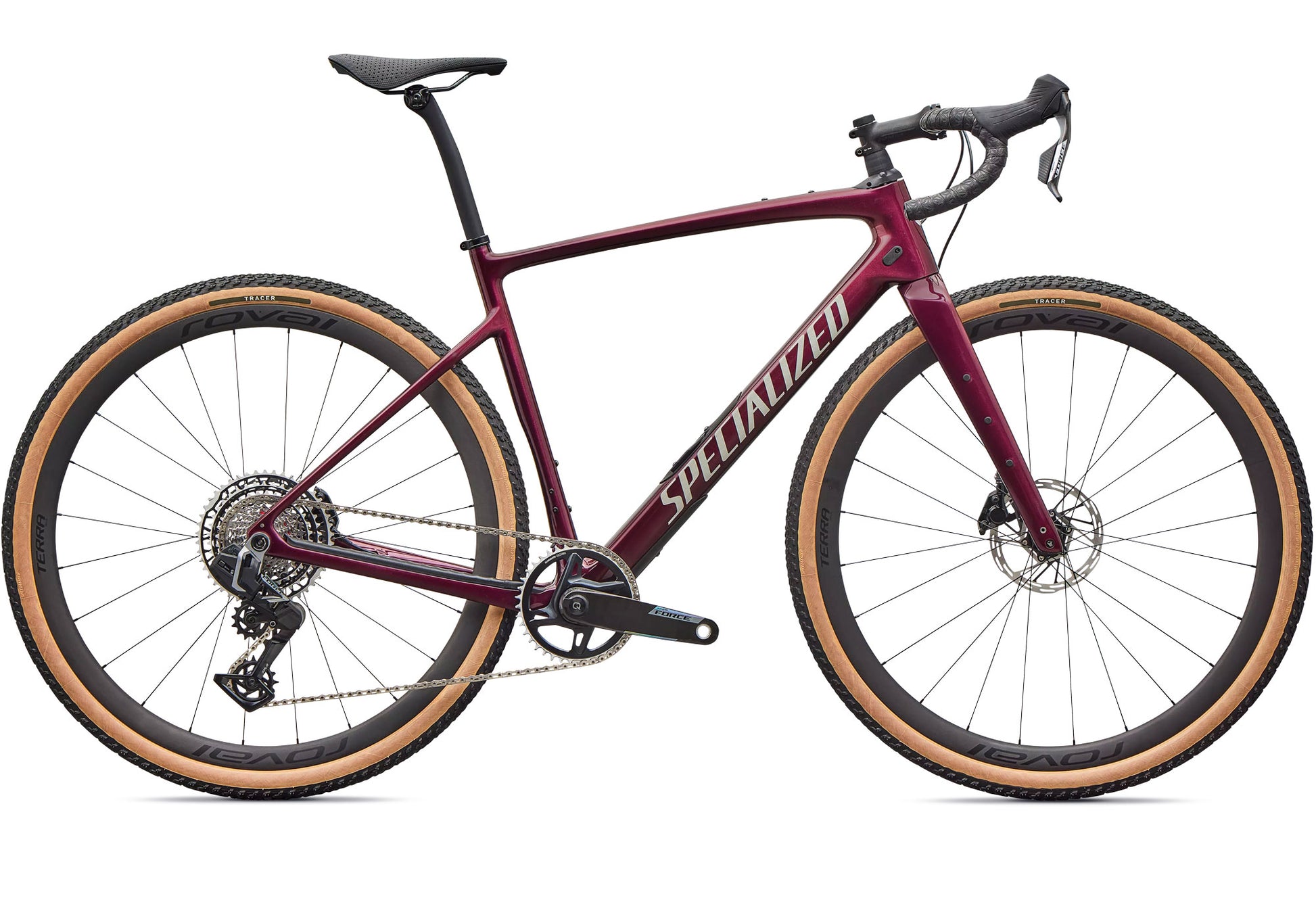 2026 Specialized Diverge 4 Pro, Unisex Gravel/Adventure Bike, Bordeaux Metallic image 2