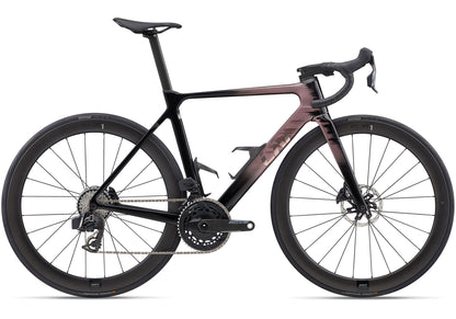 2026 Giant EnviLiv Advanced Pro 0-AXS Women's Road Bike, Iron Rouge image 1