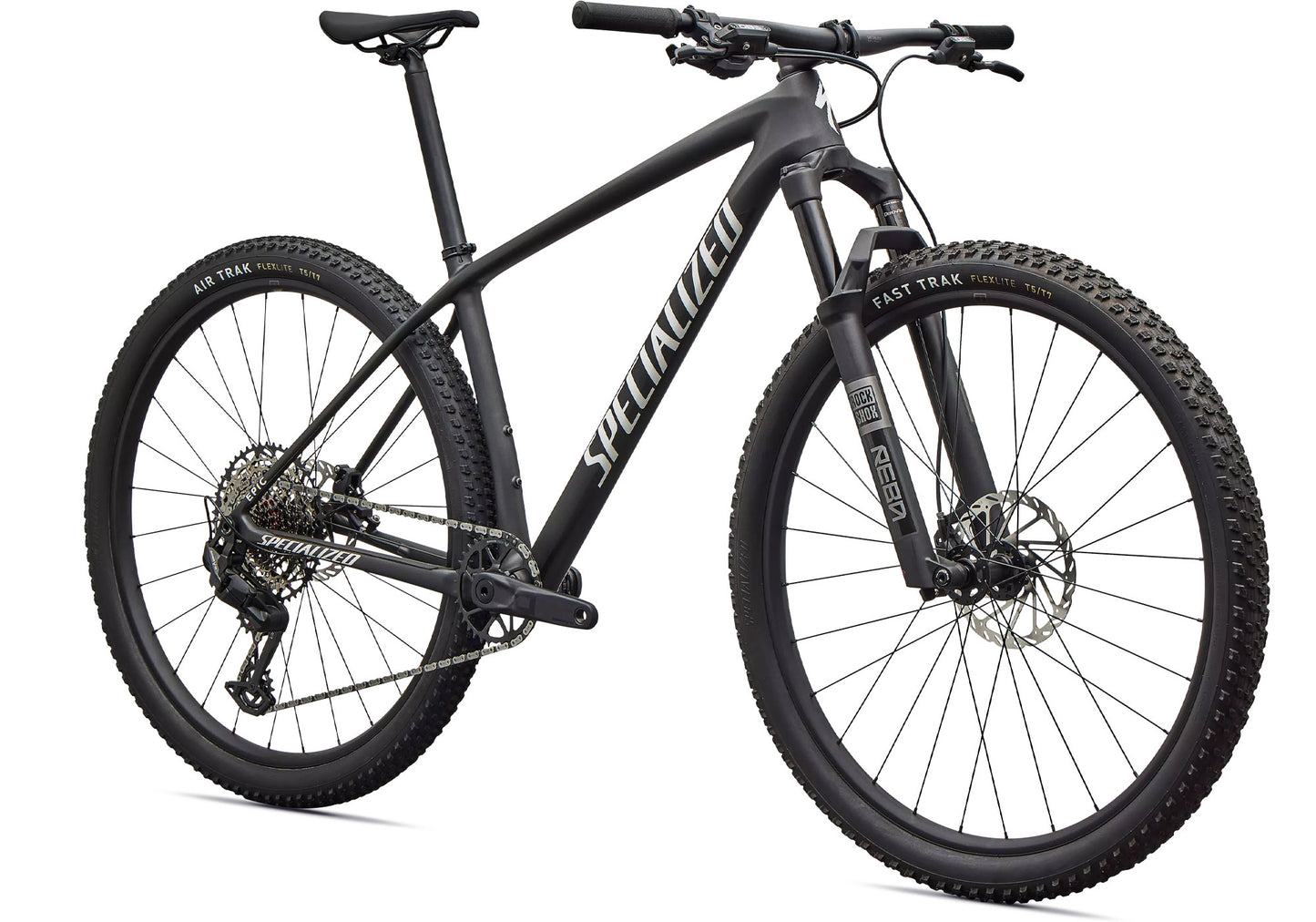 2026 Specialized Epic Hardtail Comp Unisex Mountain Bike, Satin Carbon image 1