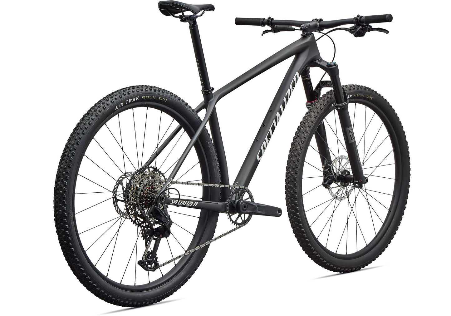 2026 Specialized Epic Hardtail Comp Unisex Mountain Bike, Satin Carbon image 3
