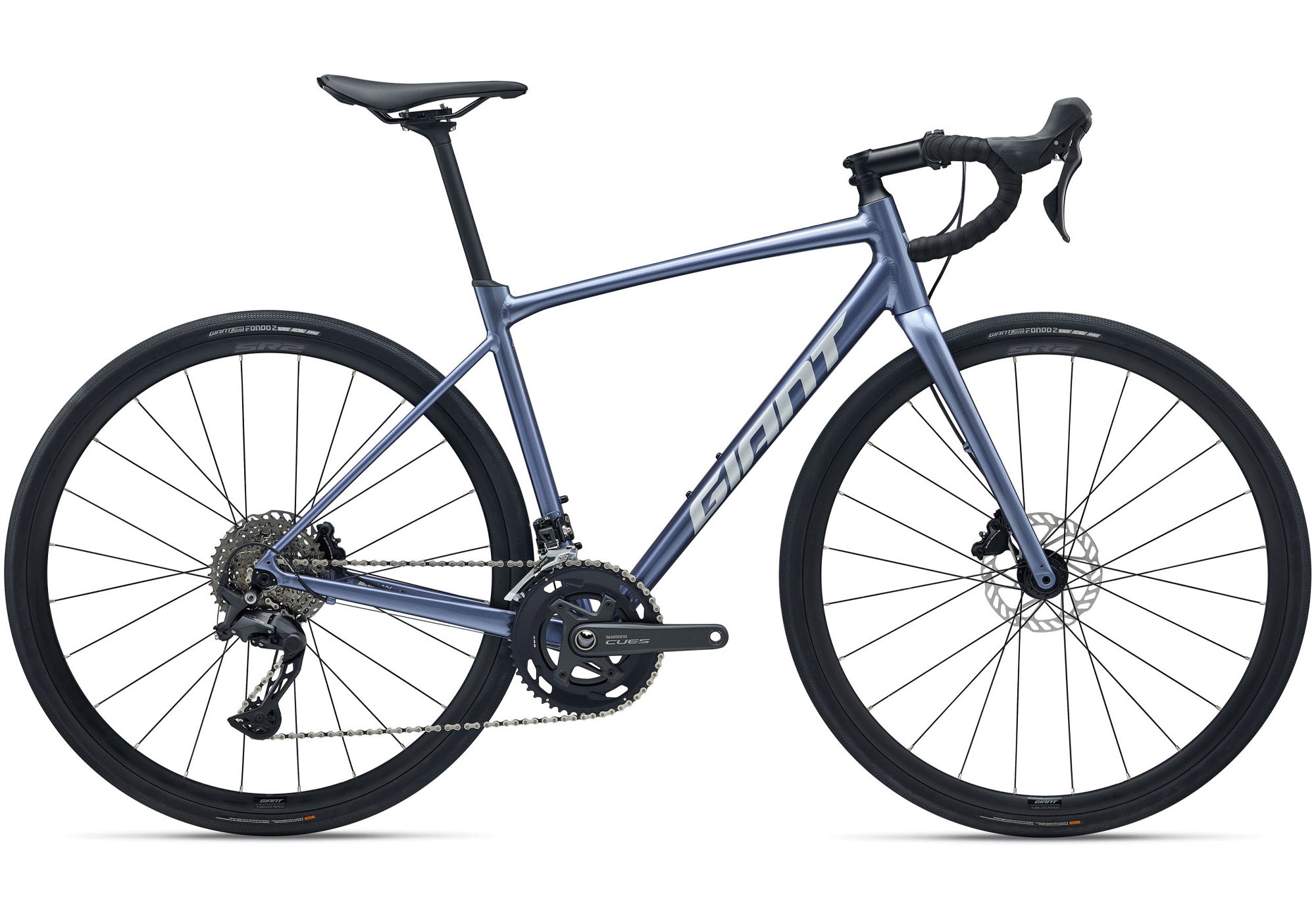 2026 Giant Contend AR 2 Men's Road Bike, Thundercloud