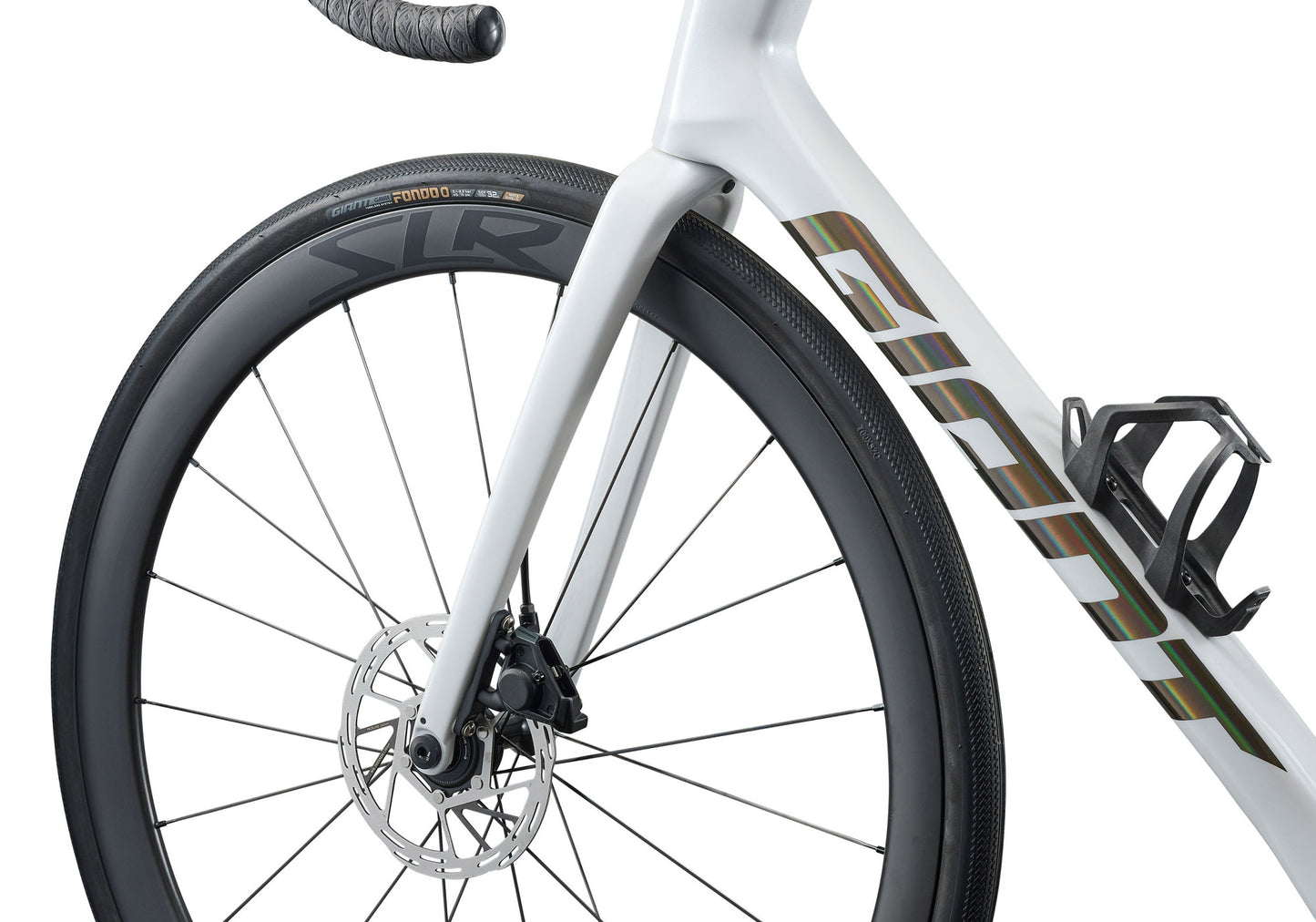 2026 Giant Defy Advanced Pro 1 Men's Road Endurance Bike, White image 5