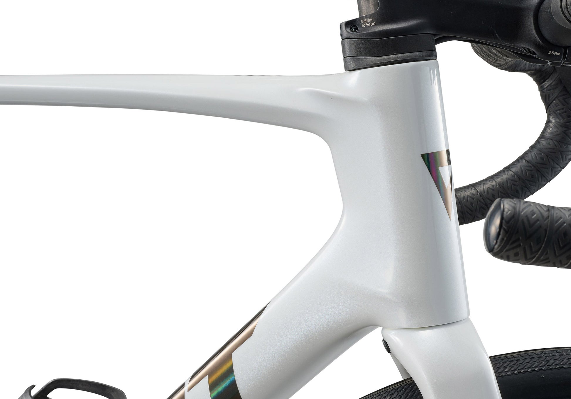 2026 Giant Defy Advanced Pro 1 Men's Road Endurance Bike, White image 4