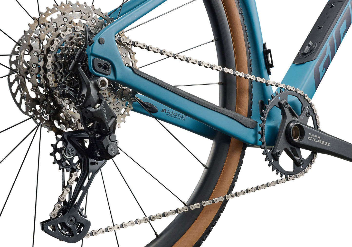 2026 Giant Revolt Advanced 3 Men's Gravel/Adventure Bike, Aquarium image 2