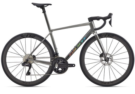 2026 Giant TCR Advanced SL 1 Men's Road Bike, Dark Chrome